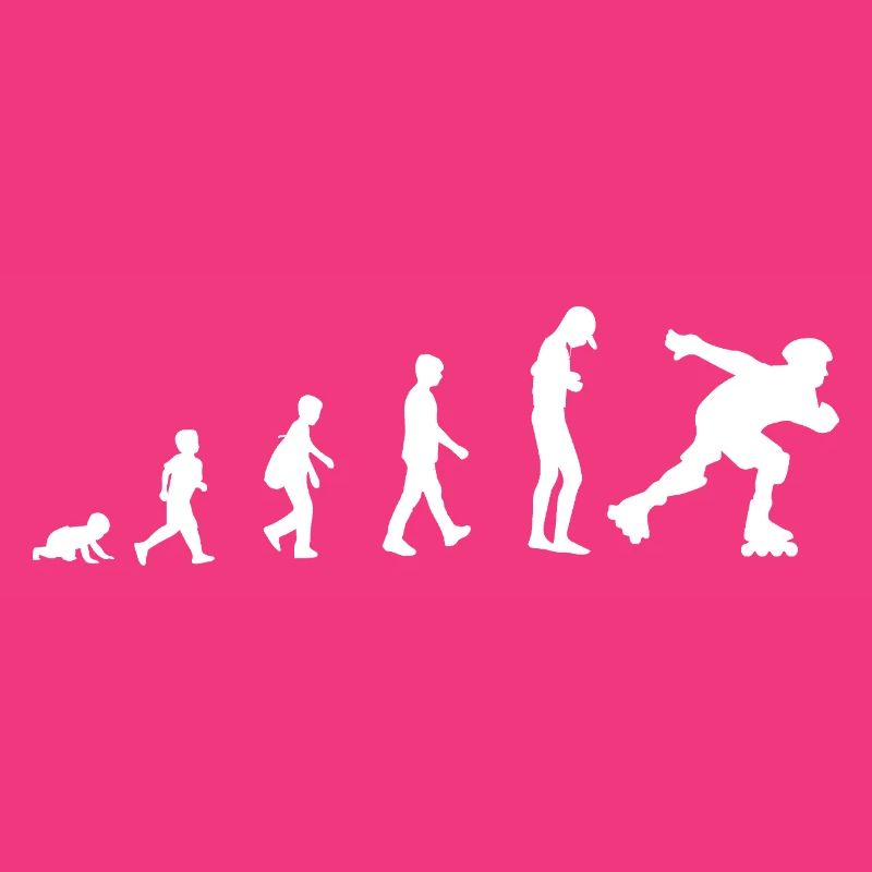 Development from baby to inline skater
