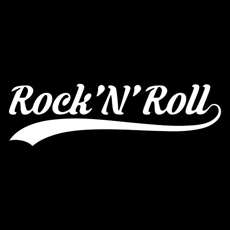 Logo sportif rétro Rock’N’Roll