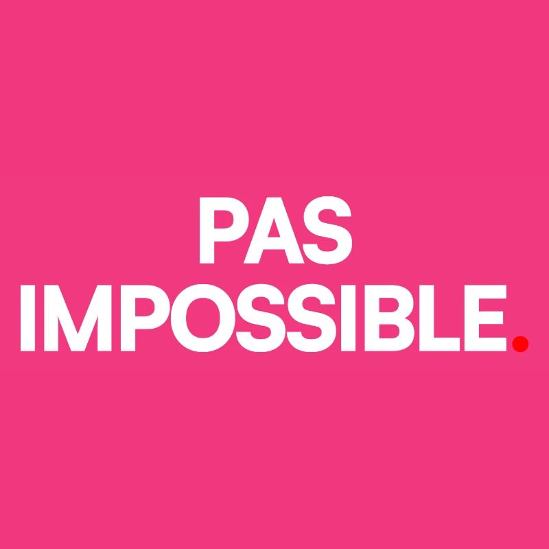 PAS IMPOSSIBLE | Expression humour minimaliste