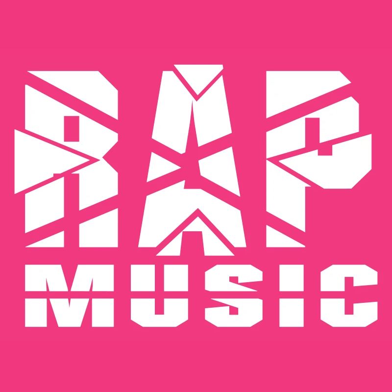 Conception de musique rap découpée