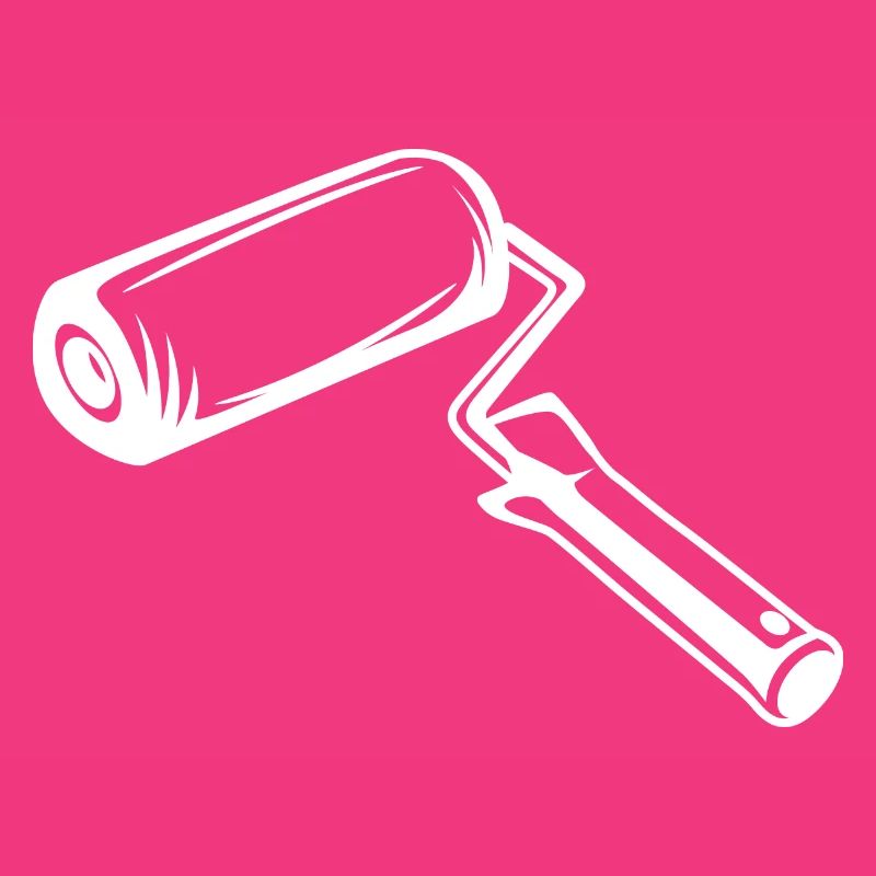 Paint Roller Drawing