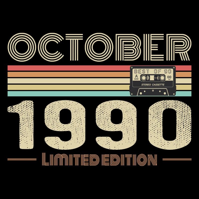 Geburtstag Oktober 1990