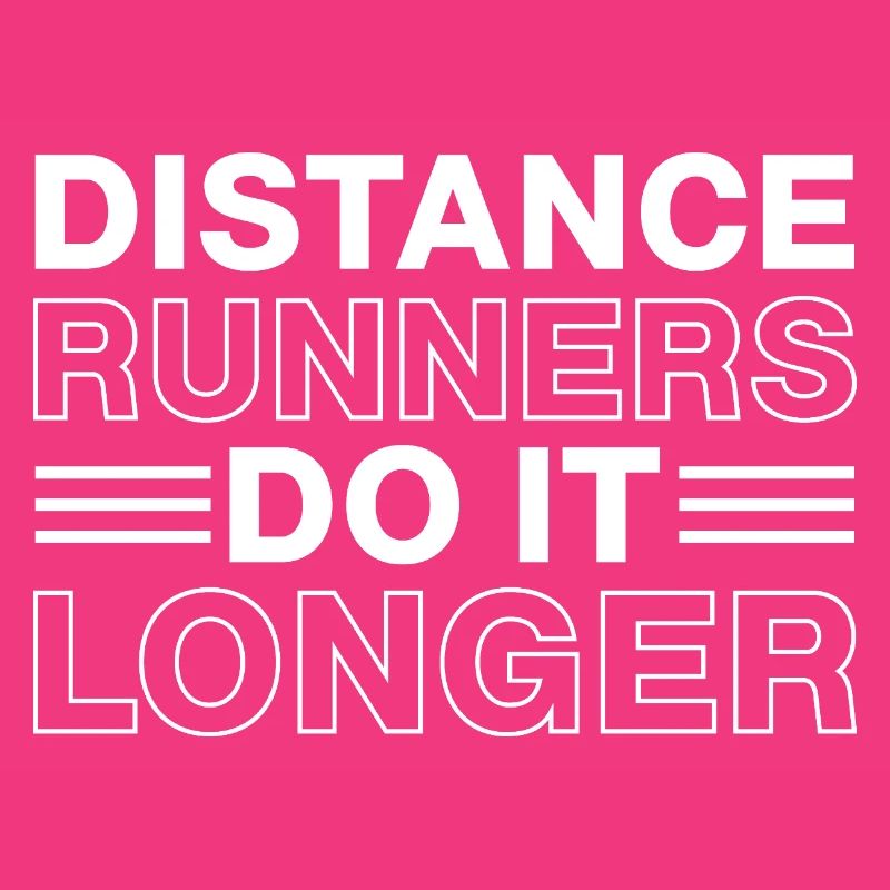 Marathon Runner Distance Runners Do It Longer Gift
