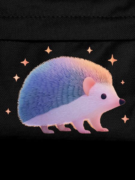 Hedgehog with stars