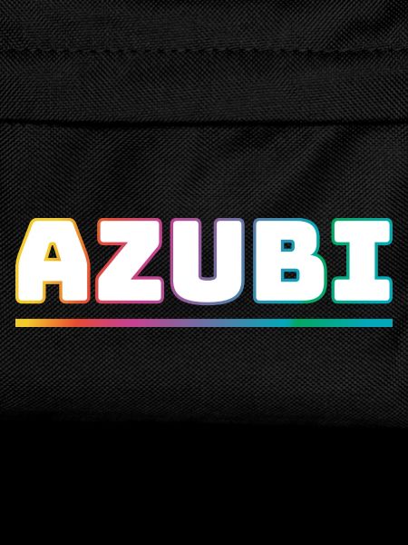 Design Azubi weiss bunt