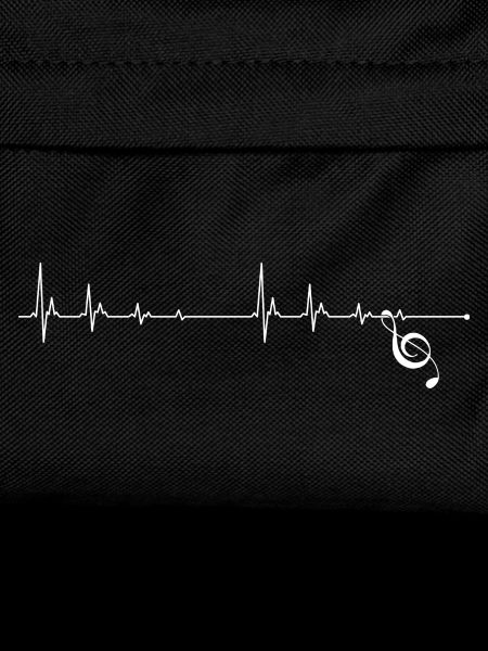 Heartbeat Treble Clef Rhythm