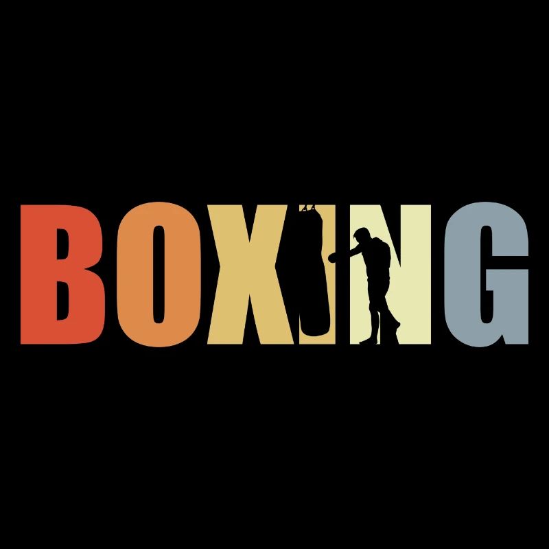 Boxe Vintage Look