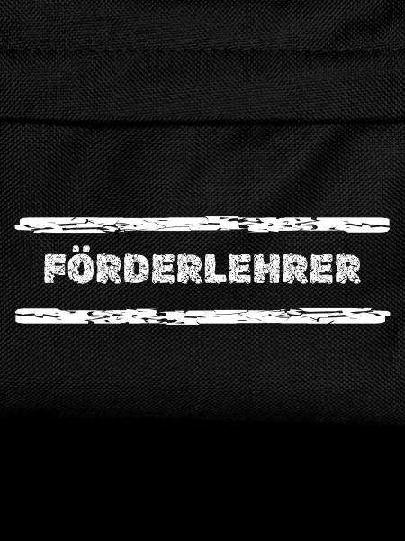 Beruf Foerderlehrer