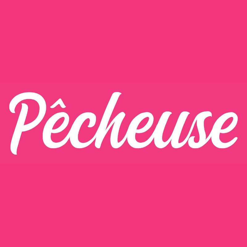 Pêcheuse Passionnée Pêche Eau Canne Poisson