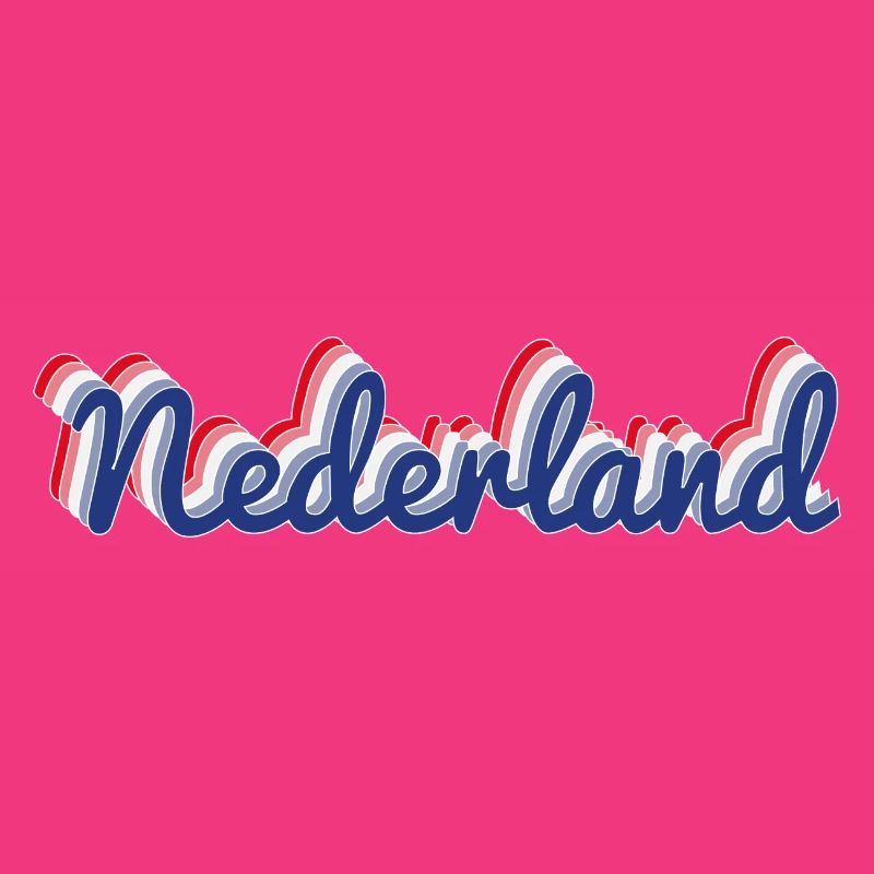 Nederland Script Flagfarben