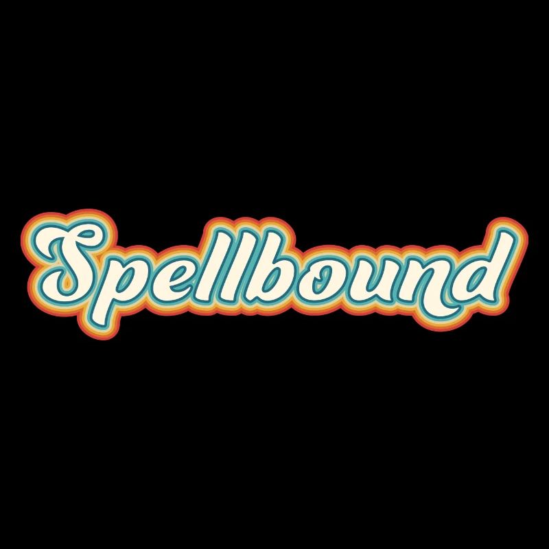 Spellbound - enchanted: colorful 70s design