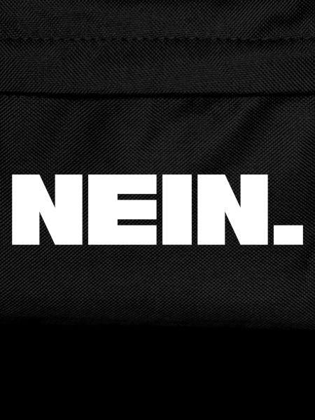 Nein.
