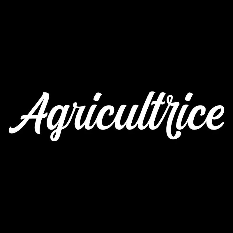 Agricultrice Fermière Culture Élevage Terre Pro