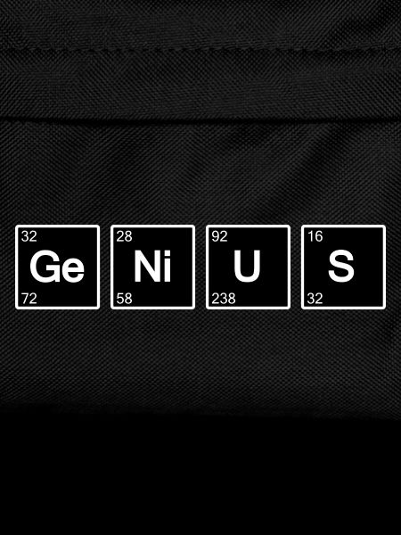 Genius Geek science (Black)