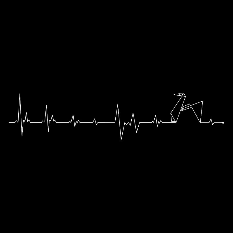 Heartbeat Origami Duck