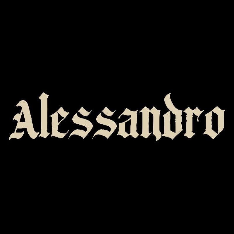Alessandro Gothic Script
