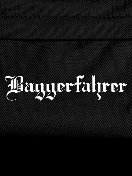 Der Baggerfahrer