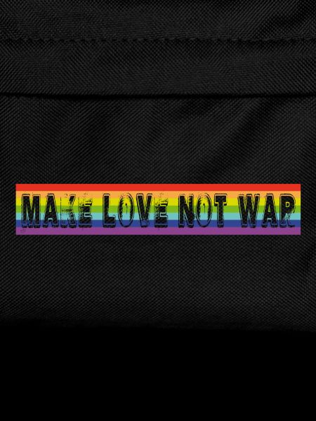 make love not war | Rainbow