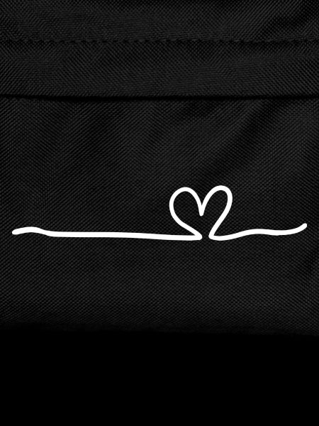 Heart Line White