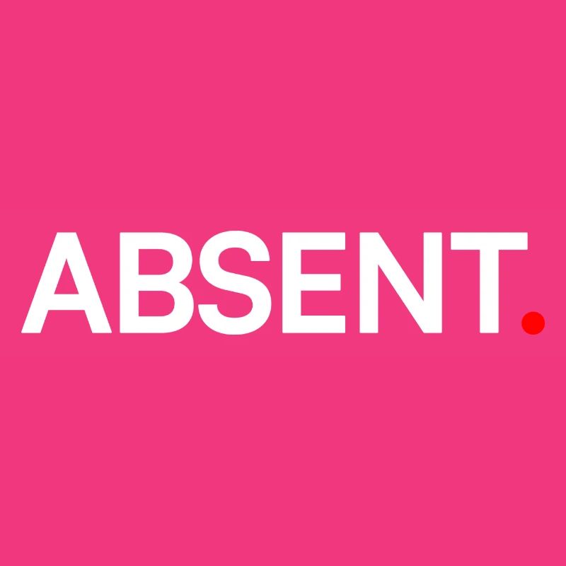 ABSENT. Design Minimal Expression Moderne