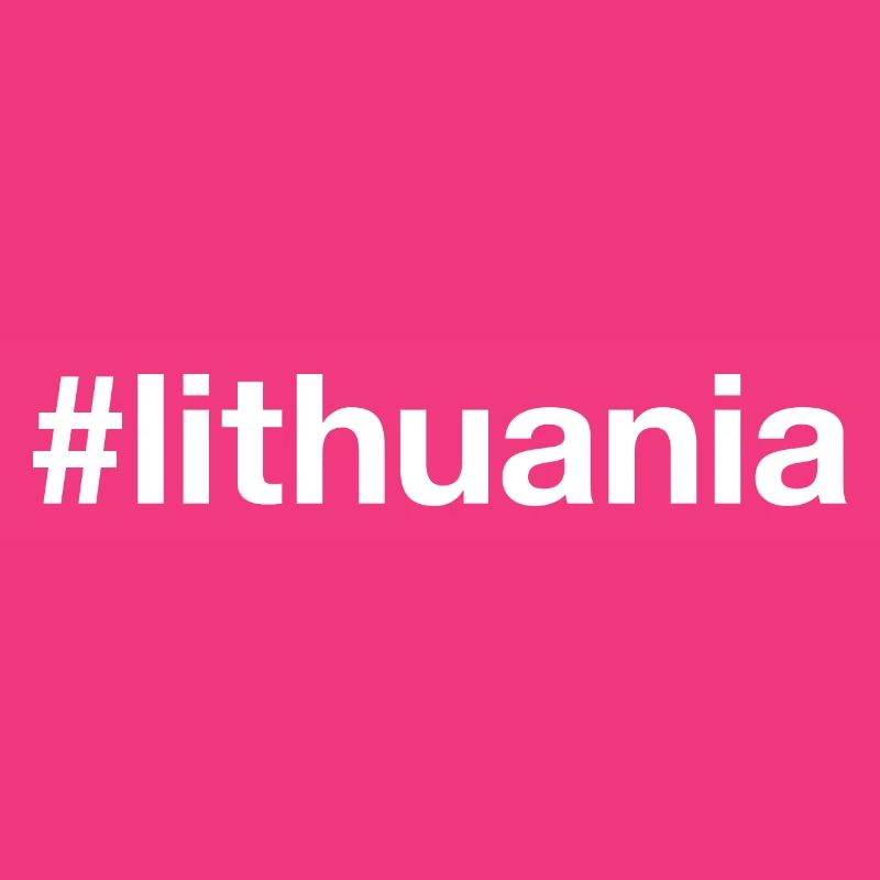 LITHUANIA Hashtag