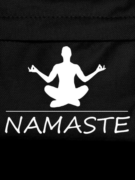 White Namaste Yoga