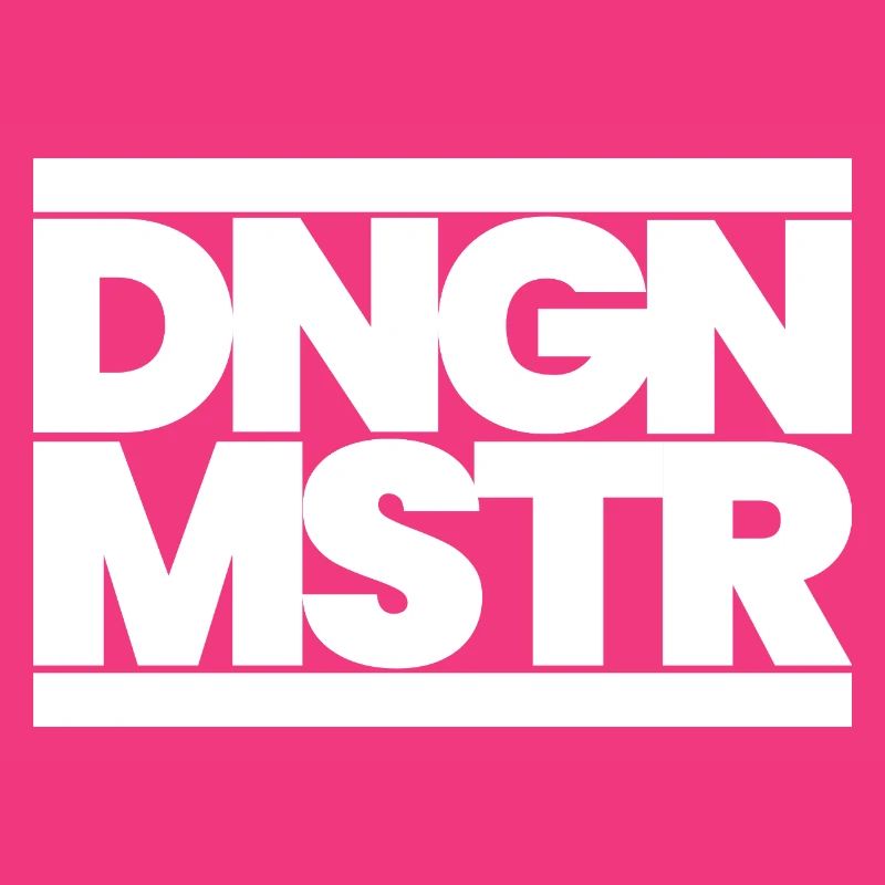 DNGN MSTR – RPG Game Master Minimal Design White