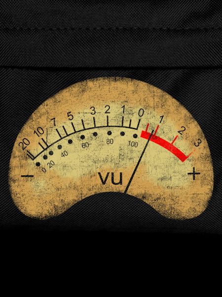 Analoges VU-Messgerät