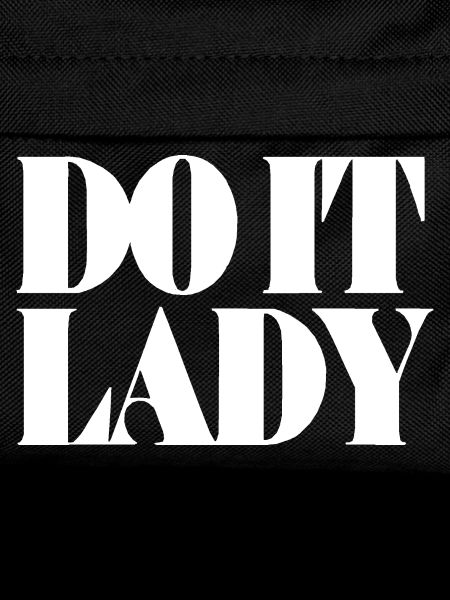 do it lady - weiß