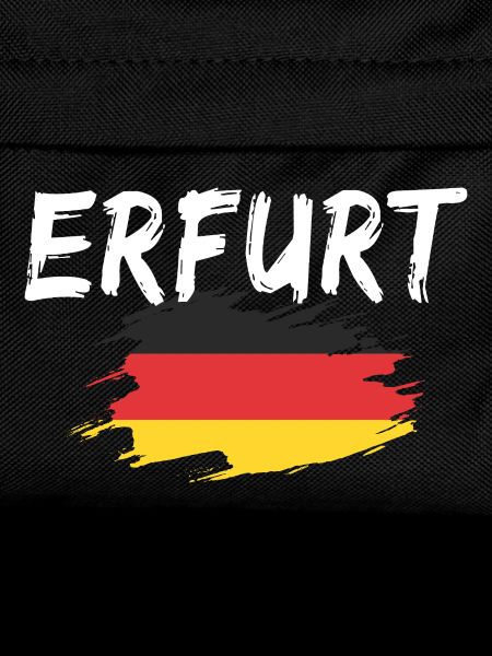 Erfurt Germany Flag