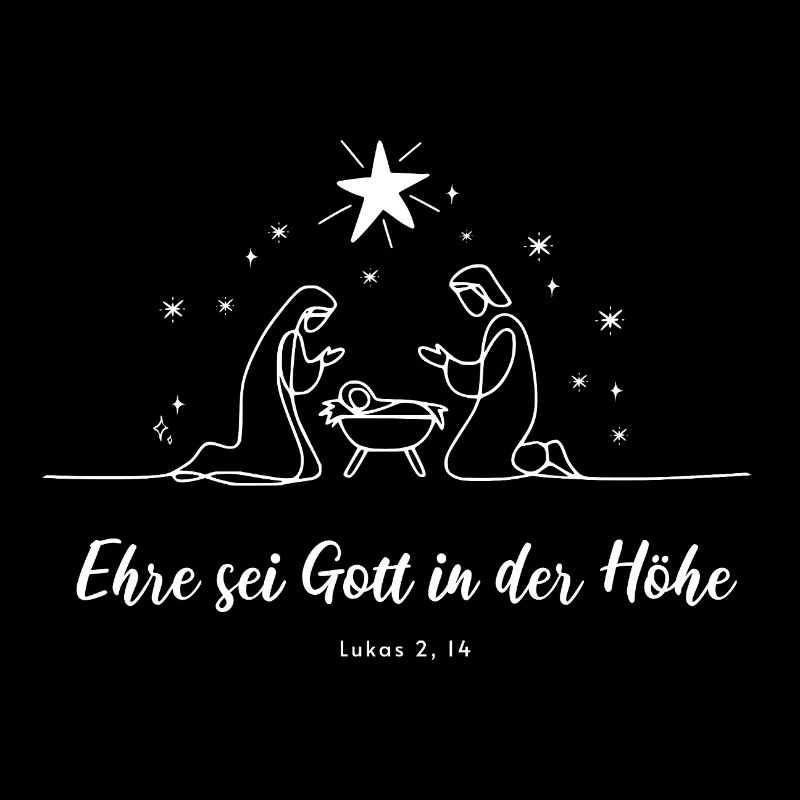 Gloire à Dieu, Noël à la crèche de Jésus