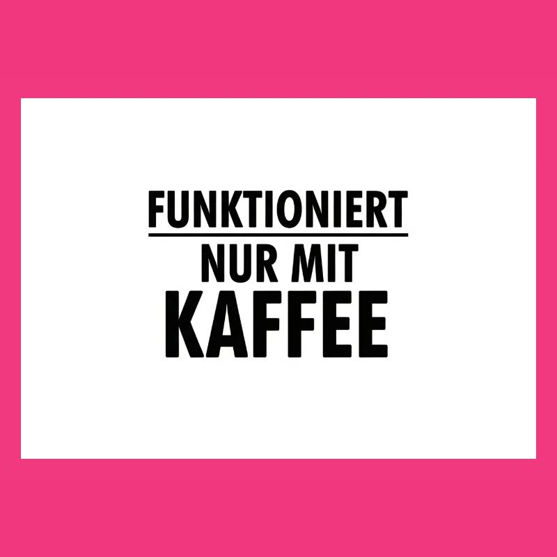 Works only with coffee
