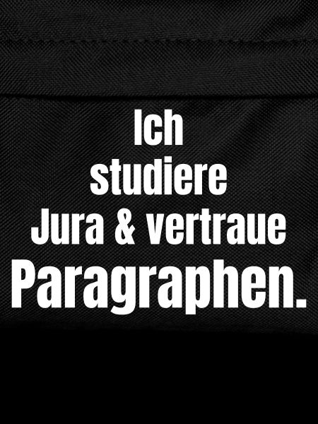 I'm studying law paragraphs