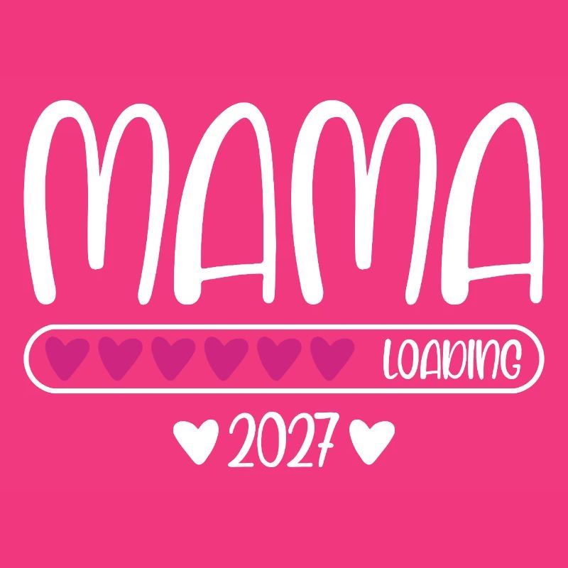 Mama 2027 loading Herzchen Ladebalken