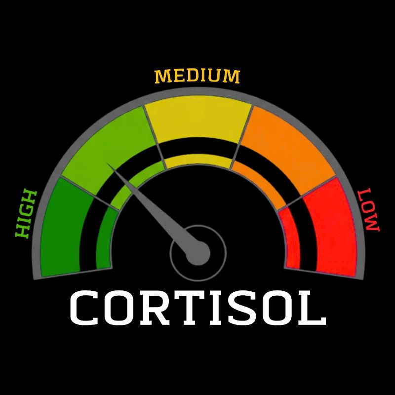 Funny Low cortisol Hilarious Stress Free Cortisol