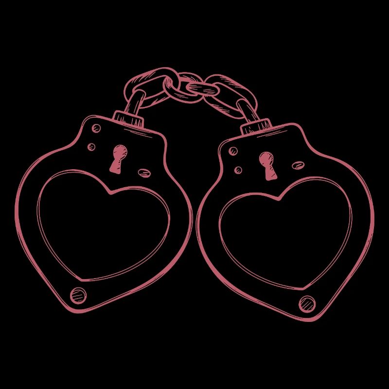 Handschellen Herz Liebe 