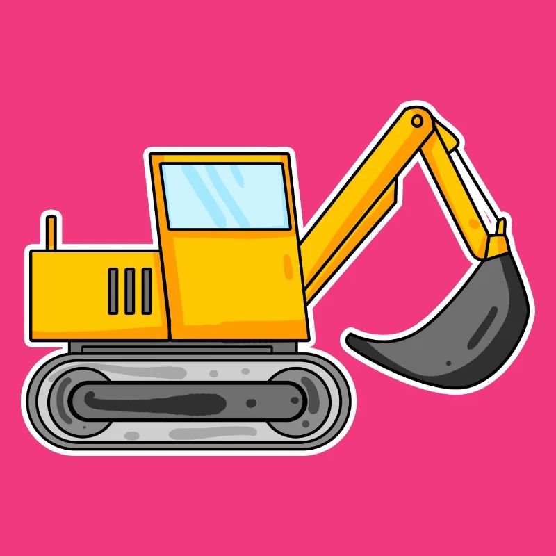 Excavator Construction Site Excavator Driver