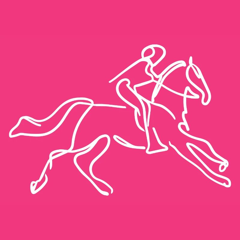 Dessin d’équitation