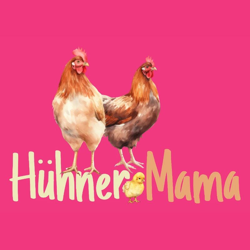 Hühner Mama Muttertag Mutterschaft Mama Elternteil