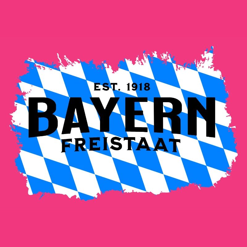 État libre de Bavière – Conception du drapeau en diamant