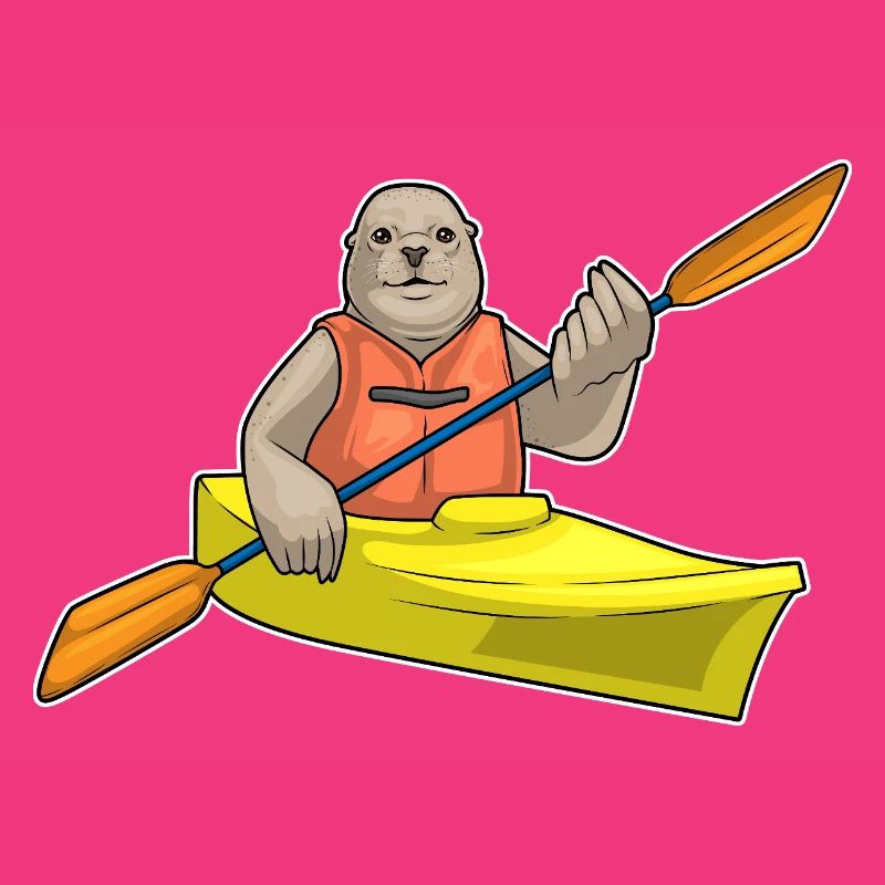 Petit bateau phoque