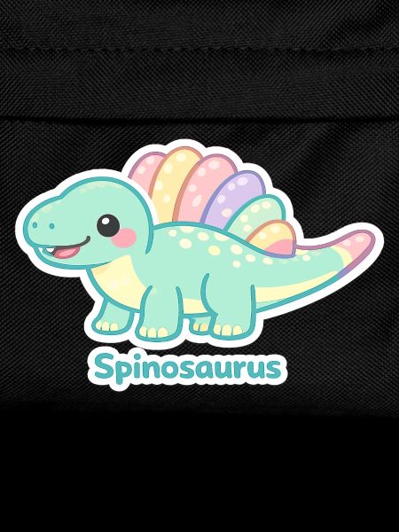 Pastel Spinosaurus Sticker