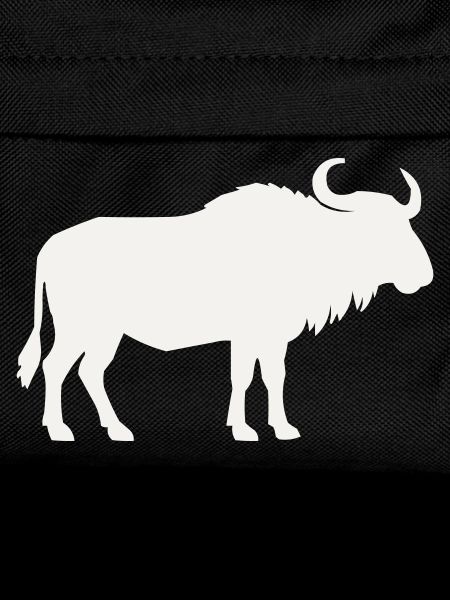 Wild Bison Silhouette