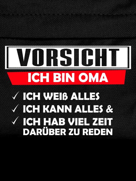 Vorsicht oma