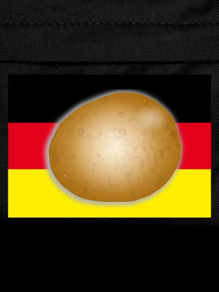Germany flag potato