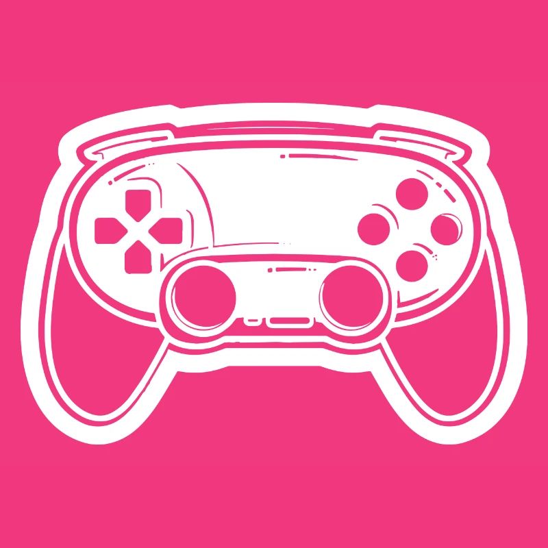 Video Game Controller Drawing
