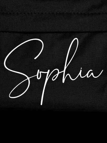 Sophia / Handwriting Design (White)
