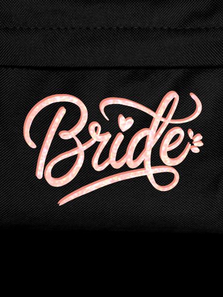 Bridal glitter font