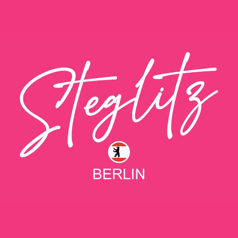 Steglitz - Berlin Flagge - Berliner Bär