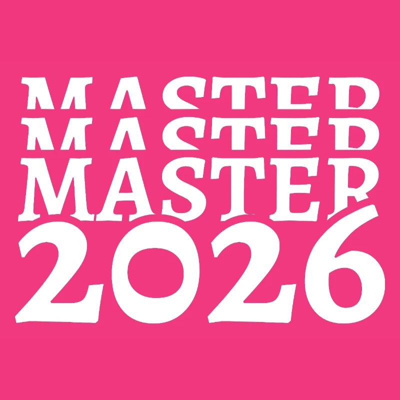 Master 2026 Studies Graduation End of Studies